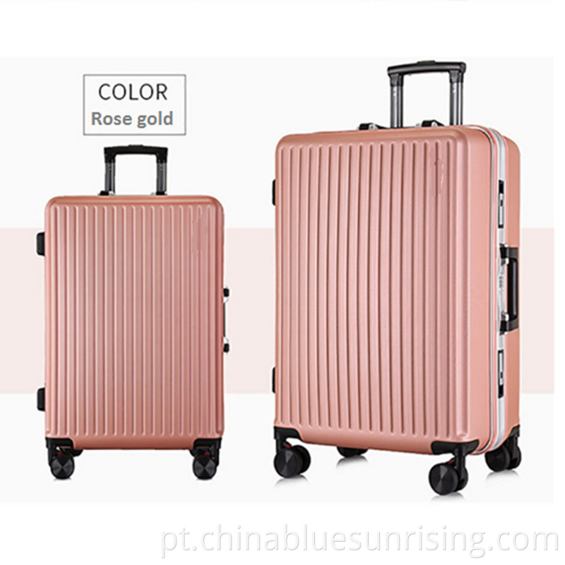 Abs+pc trolley luggage